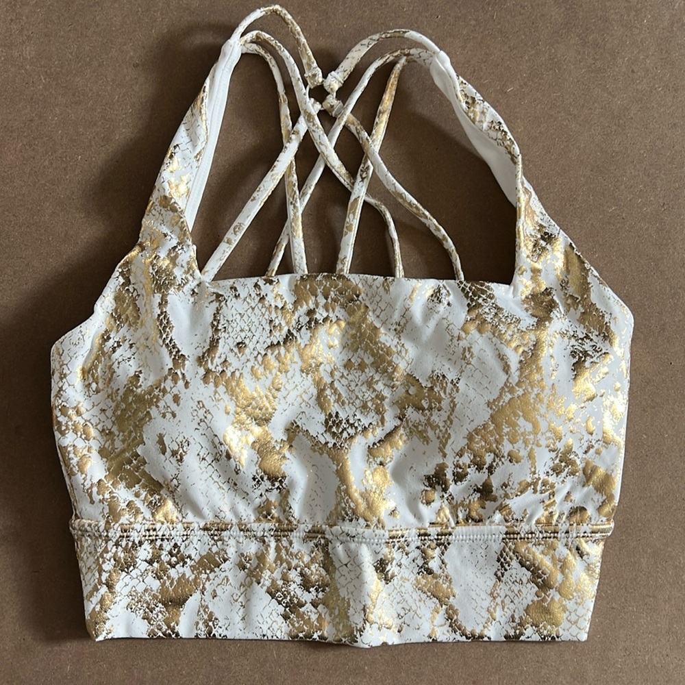 BuffBunny Revolution V2 Bra - White Gold Viper